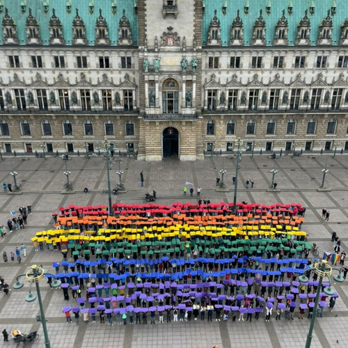 18. Rainbowflash - Veranstaltet vom LSVD+ - Verband Queere Vielfalt e.V. Landesverband Hamburg