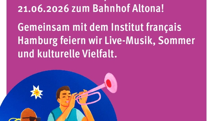 Féte de la musique in Altona - Am "Mein Einkaufsbahnhof" Altona