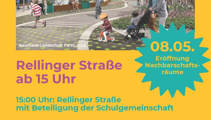 Nachbarschaftsräume Eimsbüttel - Eröffnung der Nachbarschaftsräume Rellinger Straße und Parnass-Platz 
