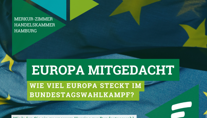 Europa mitgedacht - Wie viel Europa steckt im Bundestagswahlkampf?  - Hearing zur Bundestagswahl am 23. Februar 2025 